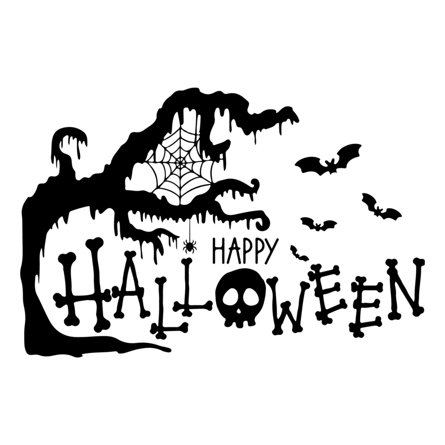 Scary Tree with Spider Web Thumbnail