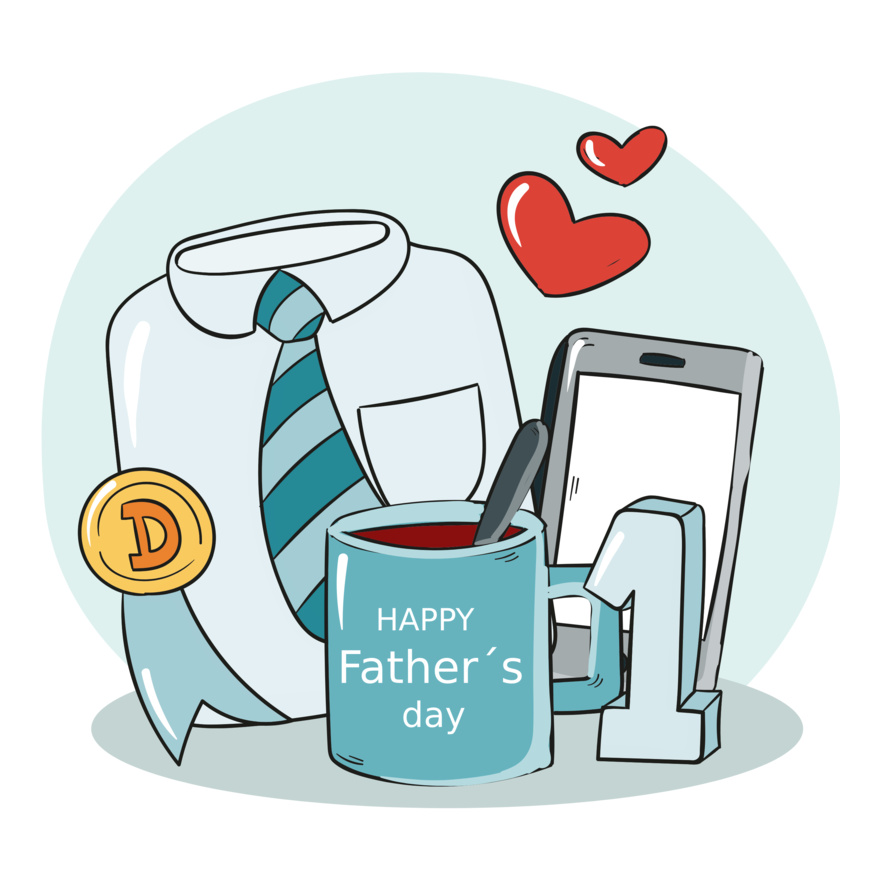 happy fathers day vector Thumbnail