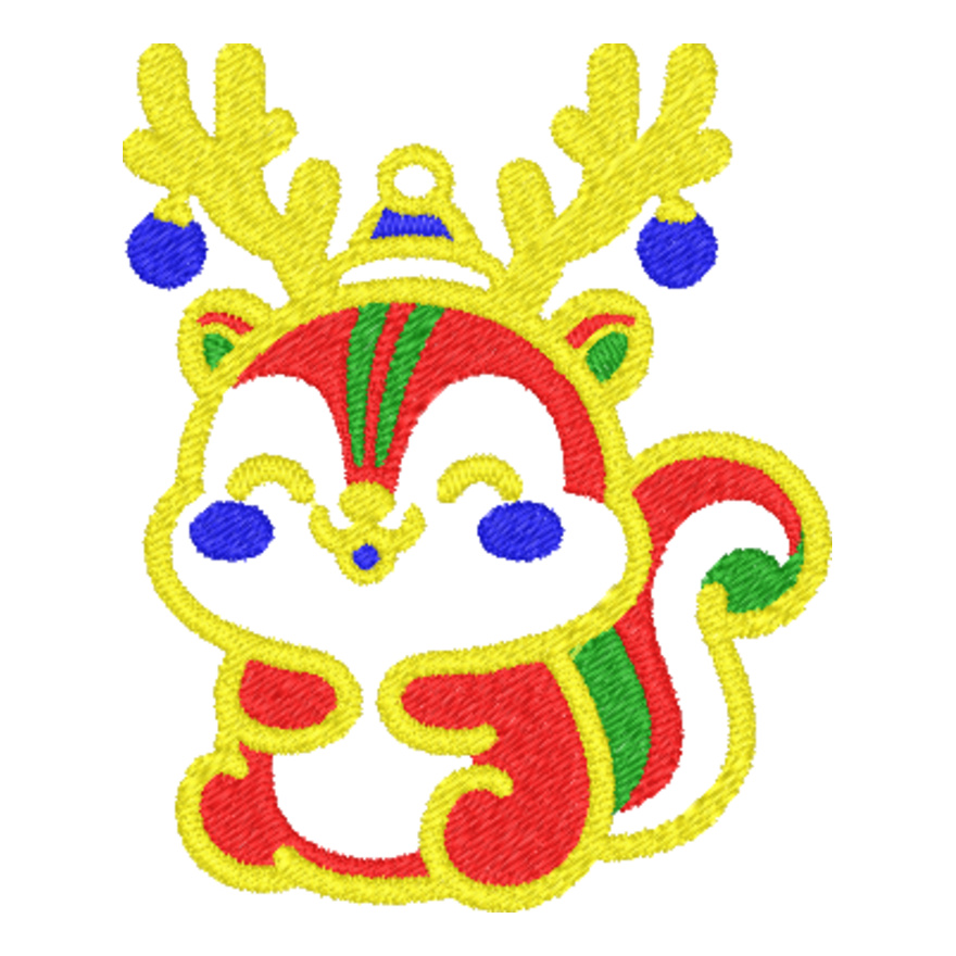 Cute Reindeer Chipmunk Thumbnail