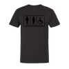 Men/Unisex Fine Lightweight Blend Jersey T-Shirt Thumbnail